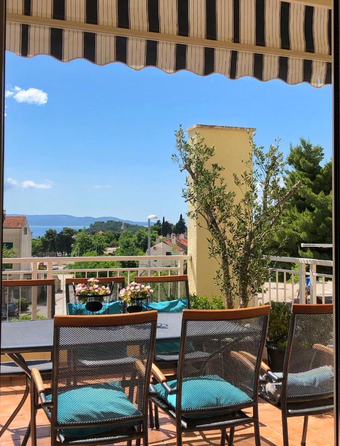 Ferienwohnung Andor - Lux, Two Beautiful Terraces With Sea & Sunset View Makarska Exterior foto