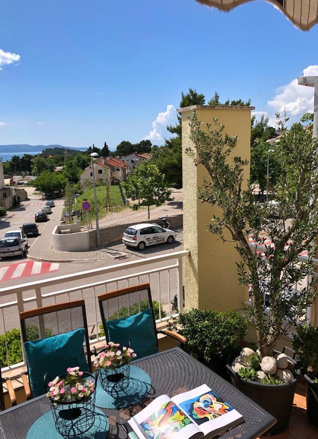 Ferienwohnung Andor - Lux, Two Beautiful Terraces With Sea & Sunset View Makarska Exterior foto