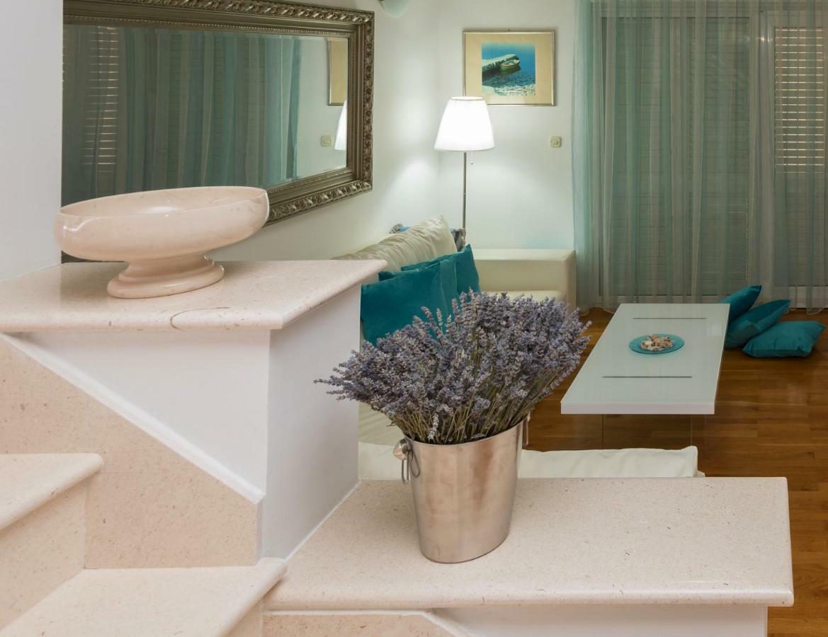 Ferienwohnung Andor - Lux, Two Beautiful Terraces With Sea & Sunset View Makarska Exterior foto