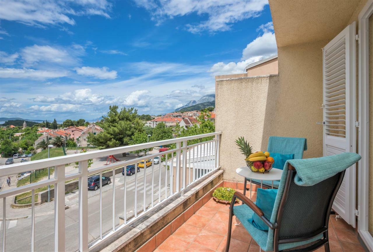 Ferienwohnung Andor - Lux, Two Beautiful Terraces With Sea & Sunset View Makarska Exterior foto
