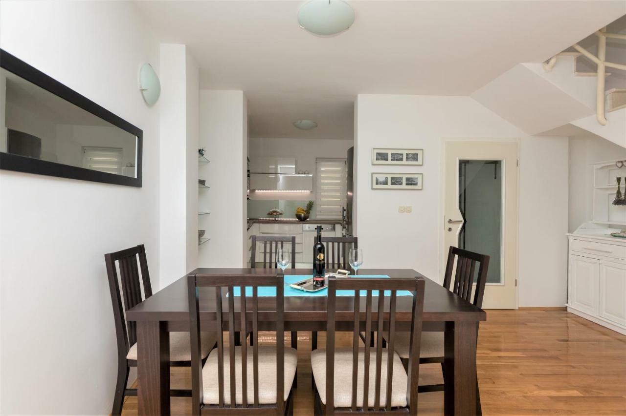 Ferienwohnung Andor - Lux, Two Beautiful Terraces With Sea & Sunset View Makarska Exterior foto
