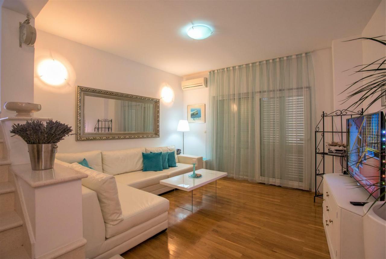 Ferienwohnung Andor - Lux, Two Beautiful Terraces With Sea & Sunset View Makarska Exterior foto