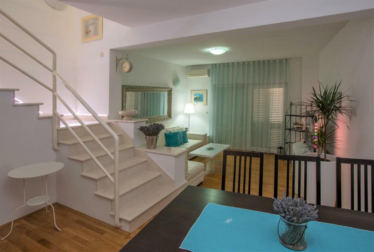 Ferienwohnung Andor - Lux, Two Beautiful Terraces With Sea & Sunset View Makarska Exterior foto