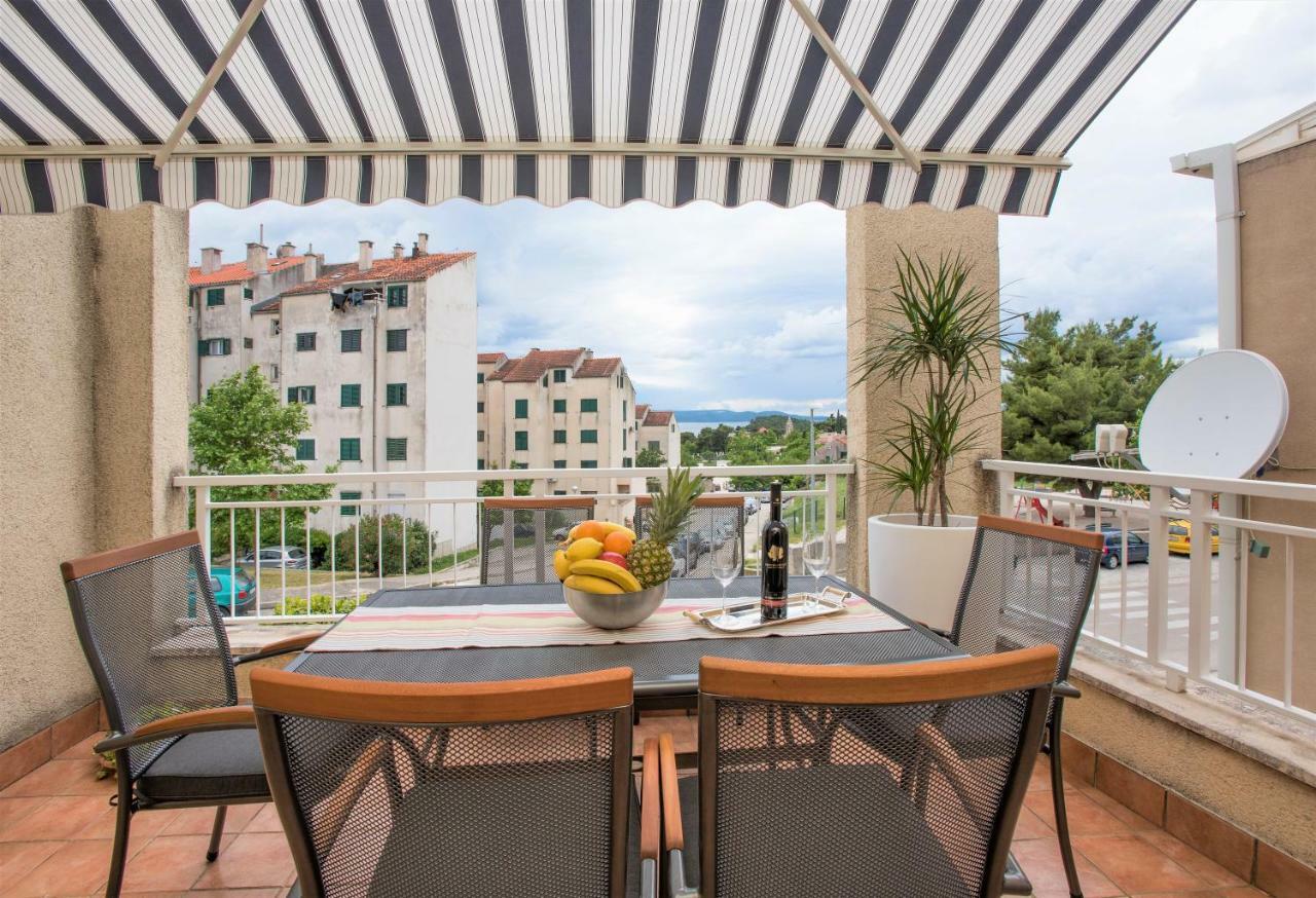 Ferienwohnung Andor - Lux, Two Beautiful Terraces With Sea & Sunset View Makarska Exterior foto